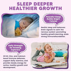 Magnesium Glycinate Gummies for Kids & Adults - 400/200mg Magnesium Supplement with L-Theanine, Chamomile, D3 & K2, Kids Sleep Gummies Melatonin Free, for Zzz & Relax, Cognition - Sugar Free, 60 Ct