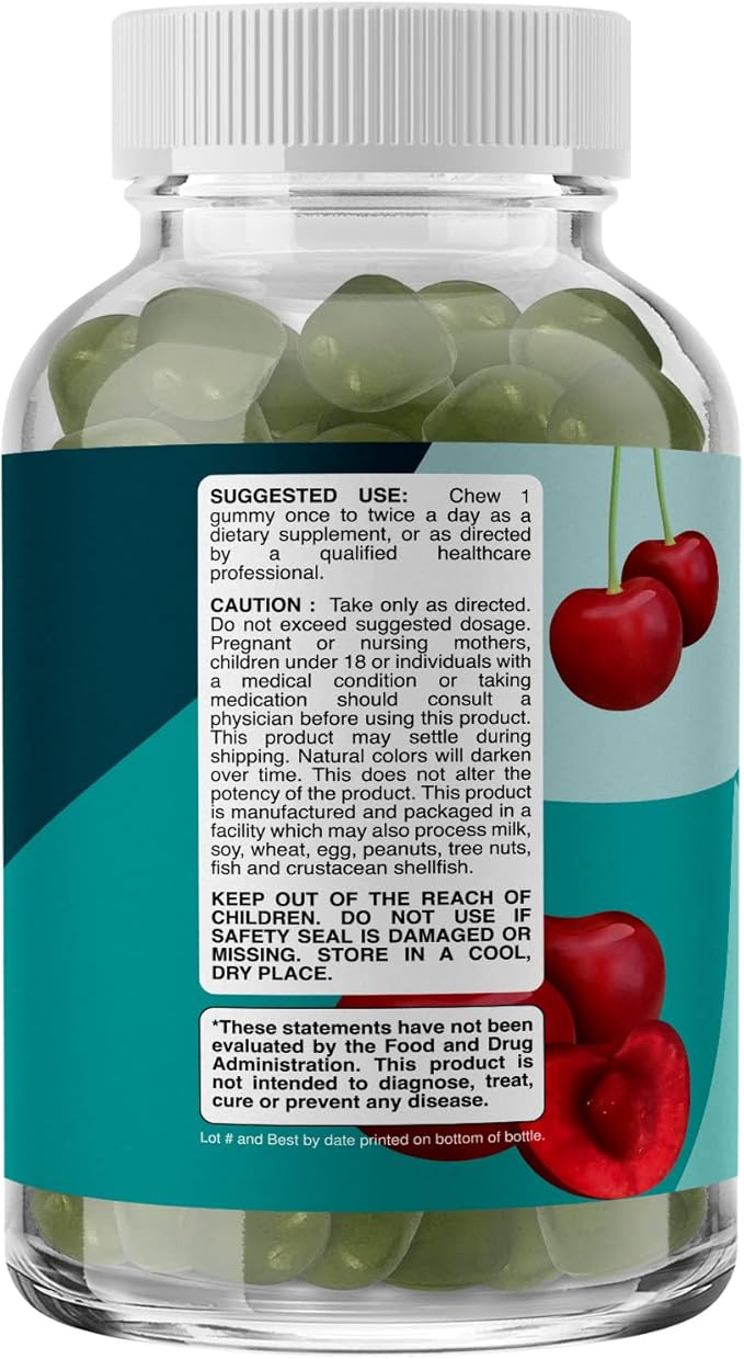 Phytoral Calming Ashwagandha Gummies for Men and Women - Root Extract with Zinc and Vitamin D - Tasty Adaptogen Stress Gummies for Adults for Energy & Mood Support - 90 Count