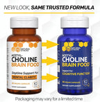 Acetylcholine Brain Food - Acetyl L-Carnitine & Alpha GPC Supplement - Supports Production of Acetylcholine - Neurotransmitter Supplement for Cognitive Function - 60 Capsules (Pack of 2)