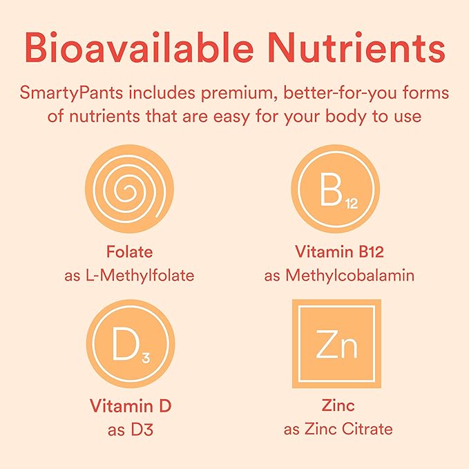 SmartyPants Kids Multivitamin Gummies: Omega 3 Fish Oil (EPA/DHA), Beta Carotene, Vitamin B12, B6, A, K & Zinc for Immune Support, Biotin, Grape, Cherry & Berry Flavors, 120 Count (30 Day Supply)
