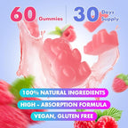 2 Pack HMB and L-Leucine 3000mg with Calcium Gummies - Muscle Support & Recovery for Adults & Elderly, Vegan, Non-GMO, Gluten Free, 120 Gummies