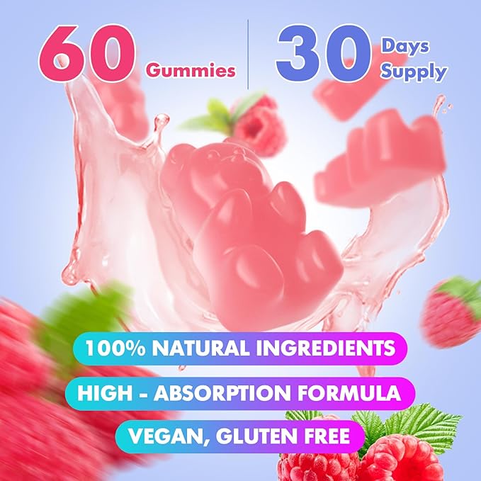 2 Pack HMB and L-Leucine 3000mg with Calcium Gummies - Muscle Support & Recovery for Adults & Elderly, Vegan, Non-GMO, Gluten Free, 120 Gummies