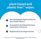 WaterWipes Sensitive+ Newborn & Baby Wipes, 3-In-1 Cleans, Cares, Protects, 99.9% Water, Unscented & Hypoallergenic, 240 Count (4 Packs)