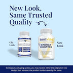 Research Verified Energy Booster - Natural Energy Support - 360 Capsules - Caffeine Free - B Vitamins and Adaptogens - 6 Month Supply