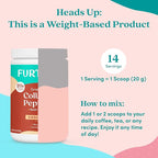 Further Food Chocolate Collagen Peptides Powder with Reishi Mushroom - 100% Grass-Fed, Hydrolyzed Type 1 & 3, 20g of Collagen per Serving, Supports Skin, Hair, Nails & Joints, 11.36 Oz