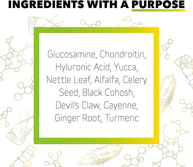InClover Connectin Natural Hip & Joint Supplement for Dogs with Glucosamine, Chondroitin & Hyaluronic Acid - Tablet for Dog Mobility, Comfort & Active Lifestyle Support, 150 Count