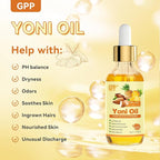Yoni Oil Wash for Women pH Balance and Wetness, Feminine Oil Ingrown Hair, Nourishing, Moisturizing Formula for All Skin Types, Yoni Care with Vitamin E, Natural Yoni Wash(Pineapple)