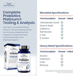 1MD Complete Probiotics Platinum | Supports Digestive Health | with Nourishing Prebiotics, 51 Billion Live CFU, 11 Strains, Dairy-Free | 30 Vegetable Capsules (2-Pack)