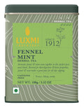 Luxmi Estates Fennel Mint Loose Leaf Tea 100g/3.52oz (50 Cups) for Digestion & Detox|Caffeine Free