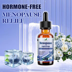 Menopause Supplements Liquid Drops, 8-in-1 Menopause Vitamin w. Black Cohosh, Ashwagandha, D3 B6 Multivitamin for Hot Flash, Night Sweats, Hormone Balance & Mood Support for Women Over 40