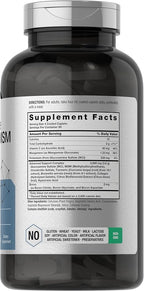 Horbäach Glucosamine Chondroitin MSM | 360 Caplets | Advanced Formula with Turmeric | Non-GMO, Gluten Free