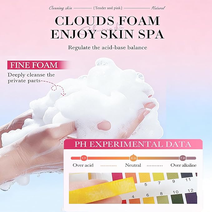 pH Balanced Feminine Soap for Women, Strawberry Odor Control & Hydration, Deep Cleanse, Pure Natural Plant Extracted Essence, Gentle Yet Effective for Daily Intimate Hygiene, Vegan, Pink
