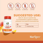 MaryRuth's Multivitamin + Hair Growth Gummies | with Lustriva® | Biotin 10000mcg | B Vitamins | Formulated for Thicker Hair, Wrinkles, Fine Lines, Skin Care | Ages 18+ | 30 Servings (Pack of 2)