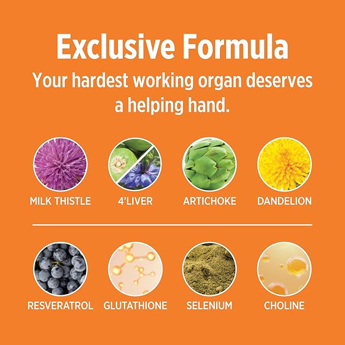DOCTORS' PREFERRED Liver Defense with Milk Thistle | 60 Capsules (Pack of 2)