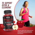 ORPHIC NUTRITION Apple Cider Vinegar Gummies - 1000mg - ACV Weight Loss Gummies - Supports Digestion, Detox & Cleansing - VIT B12, Beetroot - Gomitas de Vinagre de Manzana (60 pcs)