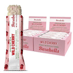 Barebells Protein Bars Wild Cherry - 12 Count, Pack of 2 - 1.9oz Bars - Protein Snacks with 20g of High Protein - White Chocolate Protein Bar with 1g of Total Sugars - On The Go Protein Snack & Breakfast Bars