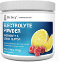 Dr. Berg Zero Sugar Hydration Keto Electrolyte Powder - Enhanced w/ 1000 mg of Potassium & Real Pink Himalayan Salt (NOT Table Salt) - Raspberry & Lemon Flavor Hydration Drink Supplement - 50 Servings