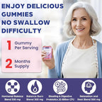 Menopause Supplements for Women, Sugar-Free, 16-in-1 Menopause Relief with Black Cohosh & Ashwagandha, 20 Billion CFU Probiotics, Hormone Harmony for Women, Night Sweats & Mood Swings, 60 Gummies