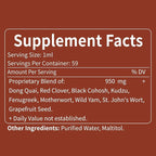 Herbal Liquid Drops, Natural Dong Quai Extract for Hormone Harmony, Menopause Relief & PMS Support. 4oz