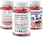 DR. MORITZ Sugar-Free Calm Magnesium Gummies for Kids and Adults - Non-GMO Magnesium Citrate Gummies - Raspberry Flavor - 1-Pack (180 Count)