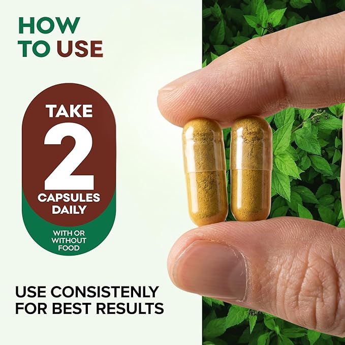 Liver Cleanse Detox & Repair Supplement with Milk Thistle, Dandelion Root & Artichoke Extract – Herbal Liver Support & Daily Detox Capsules for Men & Women, Vegan, 60 Count