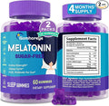 Melatonin Gummies 30mg for Adults - Maximum Strength Melatonin Gummies for Relaxation & Soothing, Exogenous Melatonin Supplement with FOS for Immune, Gut Health and pH Balance, Sugar Free -120 Counts