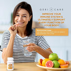 GeriCare One-Daily Multivitamins with Minerals (100 Tablets) High-Potency Multi-Vitamin & Multimineral Dietary Supplement for Immunity, Energy | Complete Daily Nutritional Support (2 Pack)