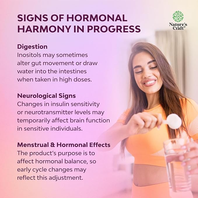 Premium Myo-Inositol & D-Chiro Inositol Powder - Fertility Support Supplement with Myo Inositol - Restore Hormone Balance & Clarity - Provides Ovarian Support - Inositol Supplement for Women - 250g