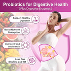 NATURE TARGET Probiotics for Women, 100 Billion CFUs Probiotic with Digestive Enzymes & Prebiotics, Vaginal Probiotics with Cranberry for Urinary Tract Health, pH Balance, 90 Veggie Capsules