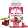 Vitamin B12 Gummies - 5000 mcg Methylcobalamin with Iron, Vitamin C, D3 & Folate, Energy Support and Metabolism, Immune, B-12 Complex Chewable Supplement for Men & Women, Vegan- 60 Count