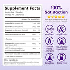 1050mg GABA L-Theanine Ashwagandha - Made in USA - Advanced Sleep Aid & Calm- Magnesium, 5-HTP, Vitamin B6 & B12, GABA (Gamma Aminobutyric Acid) Supplement - Melatonin-Free & Non-Habit Forming