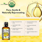 Pure Carrier and Essential Oils for Skin Care, Hair, Body Moisturizer for Face-Anti Aging Skin Care (Evening Primrose Oil Organic, 4oz)