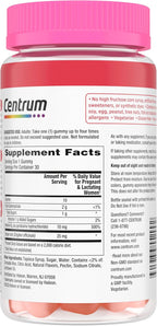 Centrum Morning Sickness Relief Gummies, Citrus Ginger Flavor - 60 Count, Up to 60 Day Supply
