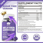 Melatonin 20mg Gummies for Adults (2 Packs) Extra Strength with L-Theanine, Ashwagandha, Magnesium, Turmeric, GABA, Lemon Balm and Chamomile for Supports Healthy Circadian Rhythm, Grape Flavor, 120ct