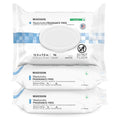 McKesson Washcloth Wipes, Unscented - Disposable Wet Wipes for Adults - Fragrance-Free, Alcohol-Free - No-Rinse Formula - Snap Lid Soft Pack, 96 Count, 3 Packs, 288 Total