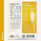 Keto Chow Banana - Keto Meal Replacement Shake Powder - Nutritionally Complete - Low Carb - Delicious Easy Meal Substitute - Protein Rich You Choose The Fat - Single Meal Sample
