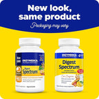 Enzymedica Digest Spectrum, Advanced Digestive Enzymes for Women and Men, Supports Digestion and Multiple Food Intolerances, Fast-Acting Formula for Gas and Bloating Relief, 90 Capsules