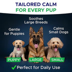 Melatonin for Dogs to Sleep 6mg - Doggie Sleep Aid Treats - Sleeping Pills for Anxiety - Extra Strength Calming Chews Large & Medium Breed Help Sleep at Night - Made in USA - 120Ct