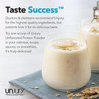 Unjury Unflavored Protein Powder | 21g 100% Whey Isolate Protein Powder | Unflavored Whey Protein Powder | Low Carb and Sugar Free Whey Protein Isolate | Gluten Free | Certified Kosher | 15 Servings