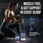 Vega Creatine Monohydrate Powder 17.6oz (100 Servings) & Vega Sport Protein & Recovery Vanilla Protein Powder 1.8lbs - Plant-Based Protein and Muscle Support