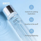 ROVECTIN 2-Step Hydrating & Calming Set – Aqua Hyaluronic Essence & Calming Lotus Cream with Niacinamide, Deep Moisturizing, Plumping, and Soothing Daily Routine, Vegan Korean Skincare Set
