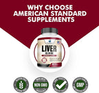 Liver Cleanse & Detox, Liver Supplement, Liver Support, Liver Detox, Liver Cleanse, Liver Health, Milk Thistle Silymarin, Artichoke, Dandelion, Turmeric, Choline, Alpha Lipoic Acid, Black Pepper Ext
