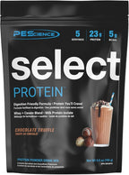 PEScience Select Protein Powder Variety Pack - 5 Flavors - 25 Servings - Protein Powder Sample Pack, Whey and Casein Blend, Keto Friendly, Gluten Free, Digestion Friendly, Amazing Taste