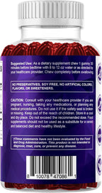 Vitamatic Melatonin 10 mg Vegetarian Gummies – Non-Habit Forming – 60 Gummies per Bottle – 4-Pack (Total 120 Vegan Gummies)