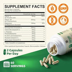 Cortisol Supplements for Women Men, 10-in-1 Cortisol Detox with Ashwagandha, Magnesium, L-Theanine, Balanced Cortisol Levels, Night & Calm Support, 120 Vegan Capsules