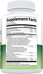 Chlorophyll Body Deodorizing Supplement 2 Pack, Chlorophyll Capsules with Parsley & Peppermint, Probiotic, Green Tea, Jerusalem Artichoke, Prebiotic, Supports Fresh Breath & Whole-Body Freshness