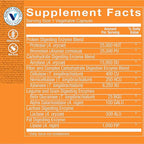 The Vitamin Shoppe Digestive Enzymes - Complete Digestive Support & Bloating Relief | Plant-Based Multi-Enzyme | 90 Veggie Caps | Vegan