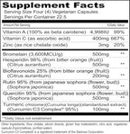 Priority One Vitamins Enflam 90 Vegetarian Capsules High Dosage bioflavonoid Combination.*