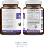 Super Antioxidants Supplement for Women & Men - High Potency Herbal & Fruit Blend with Acai, Goji, Pomegranate, Elderberry & Resveratrol for Skin Care & Immune Support - Vegan & Non-GMO - 60 Capsules