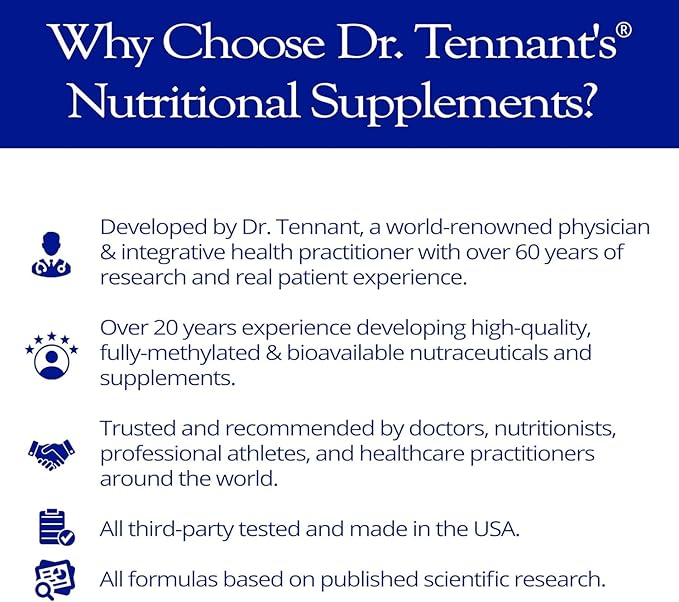 Dr. Tennant's Digestive Enzyme Supplement | 27 Enzymes with 2X DPP-IV | Supports Gut Health, Bloating Relief & Gluten and Dairy Digestion | 200 Capsules – 100 Day Supply